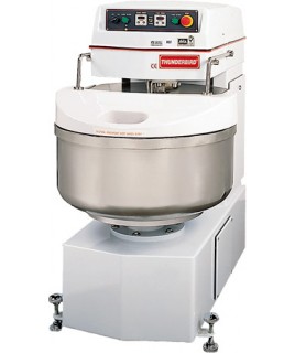 Spiral Mixer can handle 25 kg / 55 lbs of dough, Two speed motor